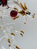 Dragon Glass Figurine | Fantasy Display Collectible Home Décor