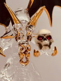 Skull Crusher Dragon Figurine | Fantasy Display Collectible Décor