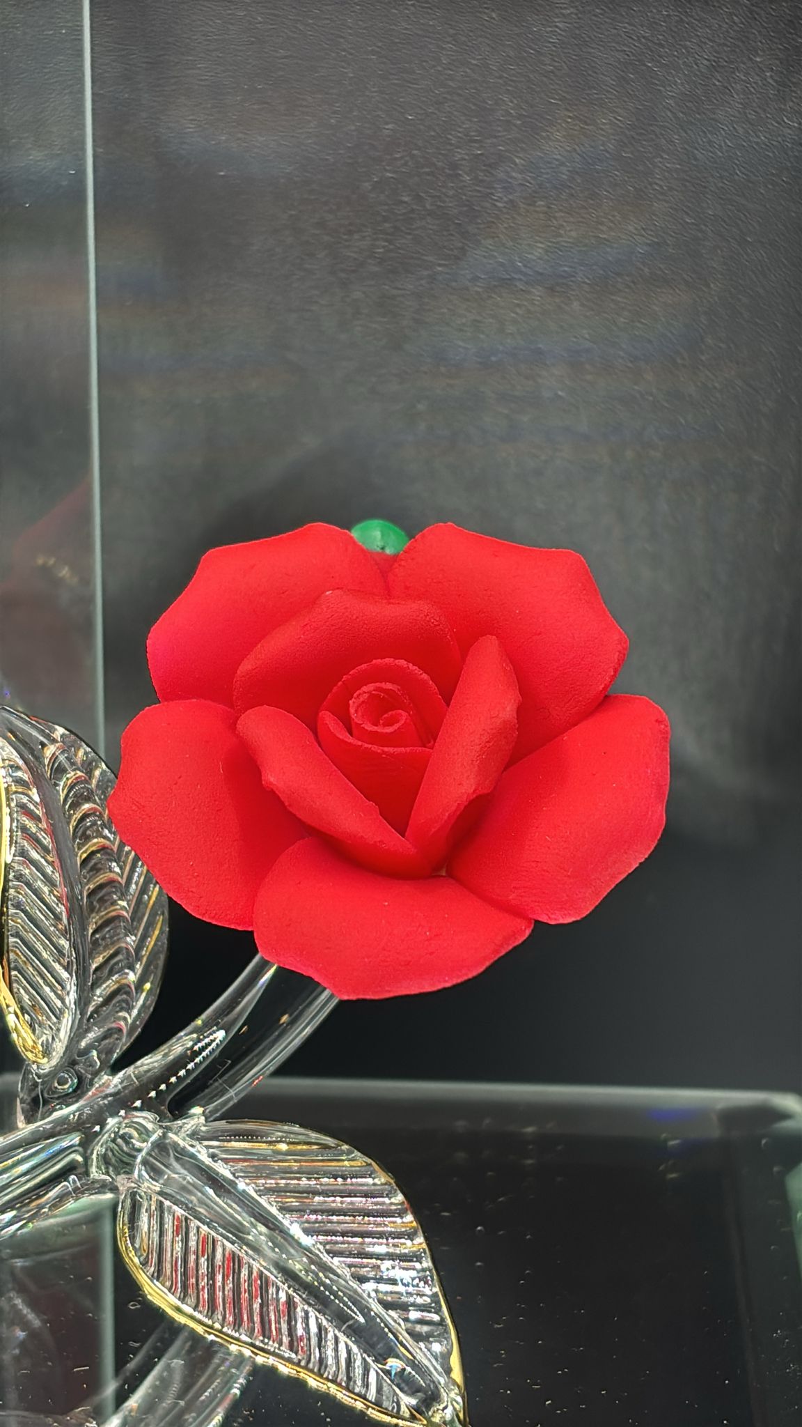My Darling Wife Rose Figurine | Glass Love Gift for Wife