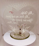 Swan Soul Mate Figurine | Handcrafted Glass Gift for Wife or Anniversary