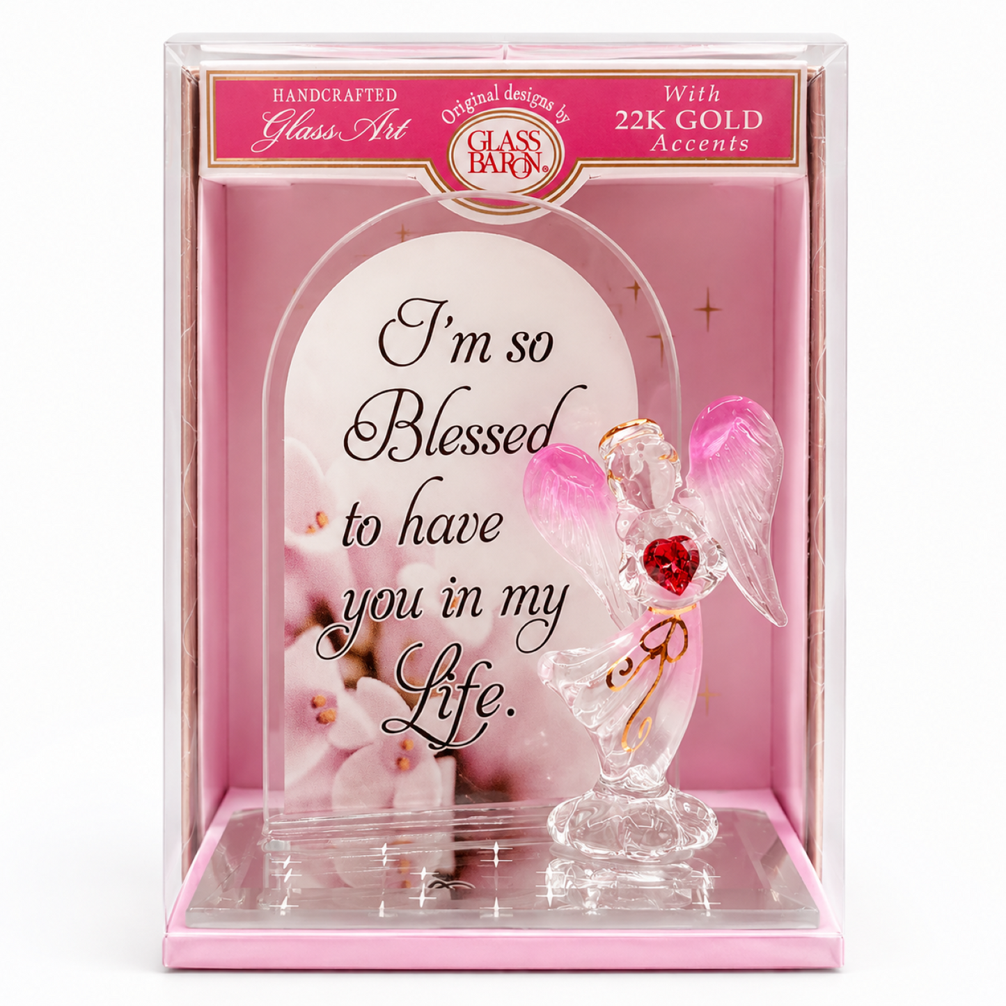 Angel “I’m Blessed” Figurine in Keepsake Box | Faith Gift & Inspirational Decor