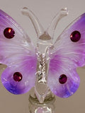 Butterfly “Love You” Figurine | Romantic Glass Display Collectible Décor