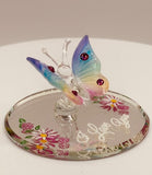 Butterfly I Love You Figurine | Handcrafted Glass Butterfly Collectible