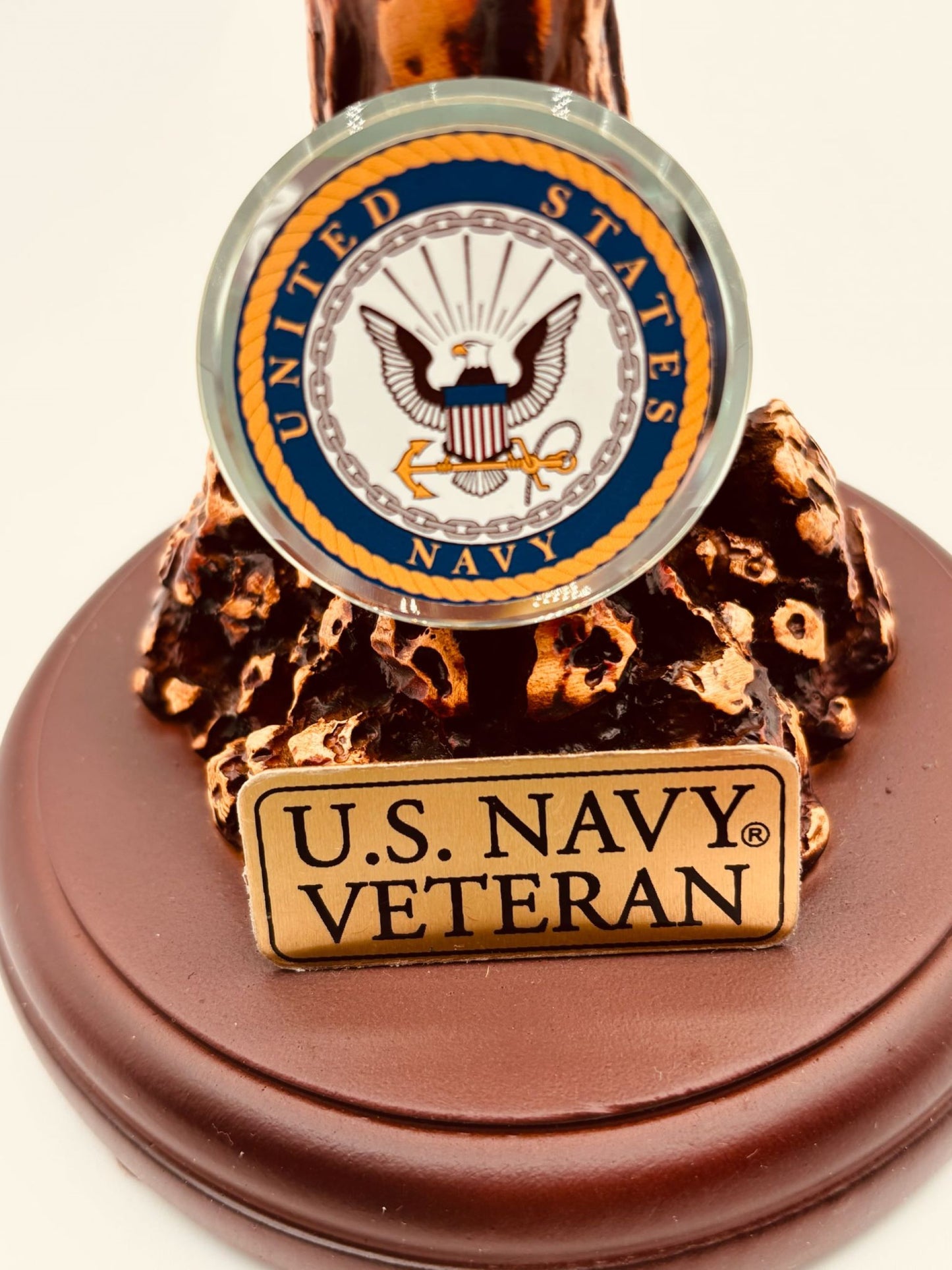 U.S. Navy Veteran F-18 Fighter Jet Figurine | Navy Military Gift