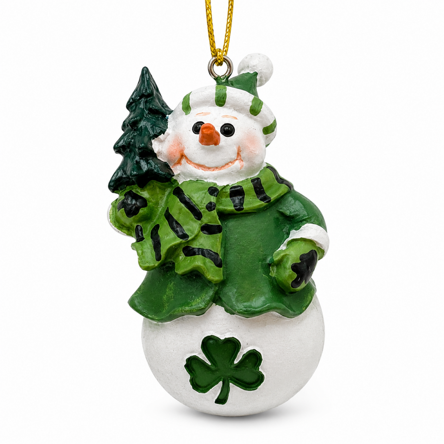 Snowman Christmas Ornament Resin Ornament – Snowman Tree Ornament, Christmas Tree Decoration, Holiday Ornament