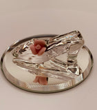 Cinderella Glass Slipper Collectible | Fairy Tale Display Figurine Décor