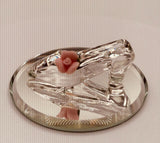 Cinderella Glass Slipper Collectible | Fairy Tale Display Figurine Décor
