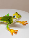 Maui GeckoGlass Figurine Handcrafted Colorful Glass Lizard Decor