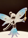 Fairy “Believe” Glass Figurine | Crystal Wing Fairy Fantasy Décor Gift