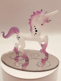 Magical Unicorn Glass Figurine | Handcrafted Fantasy Decor for Unicorn Lovers
