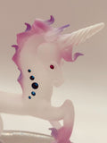 Magical Unicorn Glass Figurine | Handcrafted Fantasy Decor for Unicorn Lovers