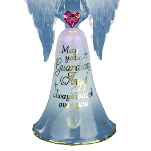 Glass Baron Angel Bell Collectible Figurine