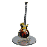 Classic Smokin' Hot Guitar Figurine, Handmade Guitar, Gift Ideas, Handcrafted Gift for Him/Her, Dad, Home Decorations