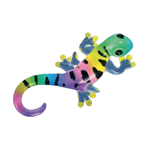 Little Gecko Lizard Figurine, Glass Gypsy Colorful Gecko, Handmade Gifts Ideas, Gift for Him/Her, Home Decoration