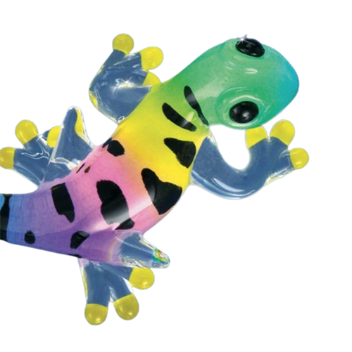 Glass Baron Little Gypsy Gecko Figurine with Crystals Accents