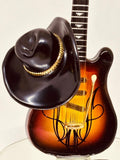 Country Guitar Figurine Handcrafted Western Music Decor Gift
