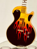 Smokin’ Hot Classic Guitar Figurine Handcrafted Music Decor Gift