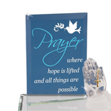 Glass Baron Praying Hands Figurine