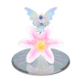 Handmade Crystal Butterfly Fairy Figurine Home Decoration Holiday Gift