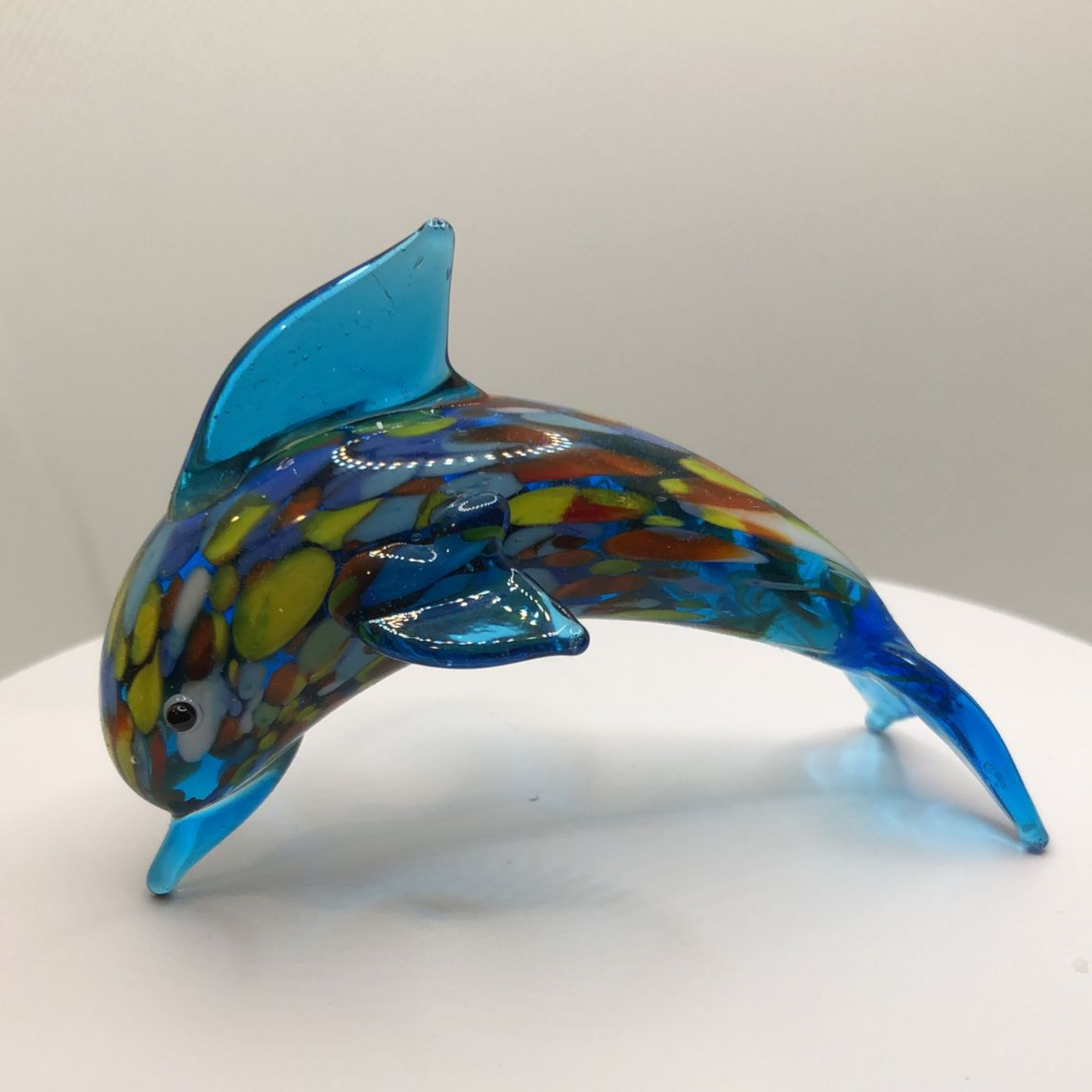 Glass Dolphin Figurine Gift Ocean Decor Nautical Gift for Beach Lovers