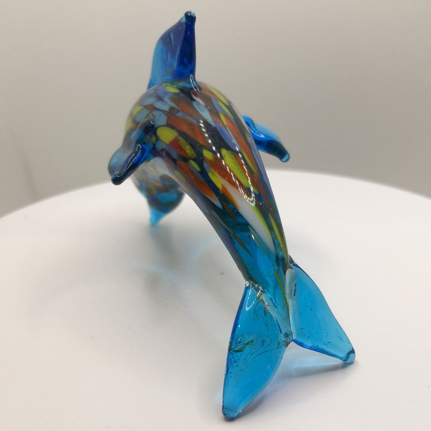 Glass Dolphin Figurine Gift Ocean Decor Nautical Gift for Beach Lovers