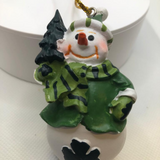 Irish Snowman Ornaments, Christmas Gift, Christmas Ornament, Home Decor, Gift for Her, Mom, Wife