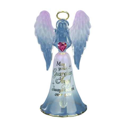 Angel Bell Figurine Angel Guardian Watch Over You Holiday Christmas Gift Home Decor