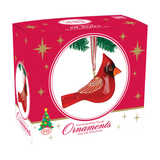 Cardinal Ornament | Glass Bird Nature Display Holiday Décor