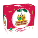 We’re a Hoot Owl Ornament | Christmas Glass Pair Collectible Décor