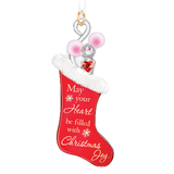 Glass Baron Christmas Stocking with Mouse