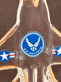 U.S. Air Force F-15 Jet Ornament | Military Christmas Gift Décor