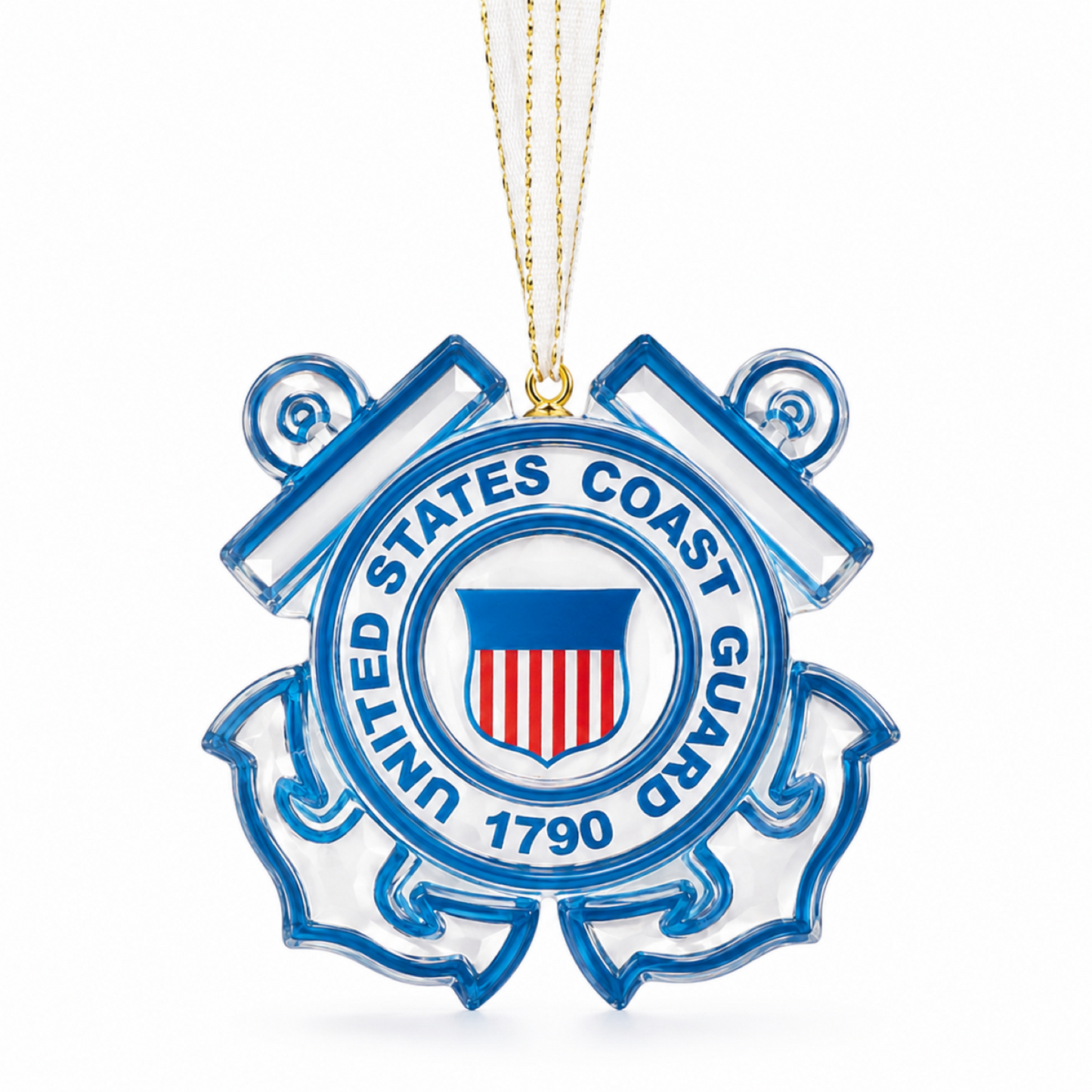 U.S. Coast Guard Christmas Ornament – Official Licensed Glass Ornament