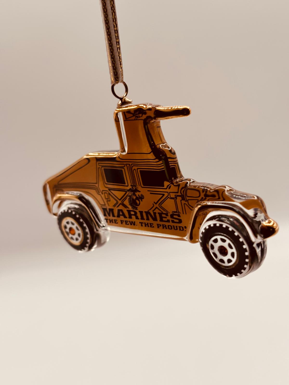 U.S. Marine Corps Humvee Ornament | Official Licensed Military Christmas Decor
