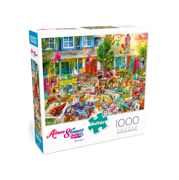 Buffalo Games Aimee Stewart Yard Sale 1000 Piece Jigsaw Puzzle