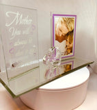 Mother Photo Frame with Heart | Handcrafted Gift for Mom