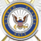 Glass Baron U.S. Navy Eagle Ornament