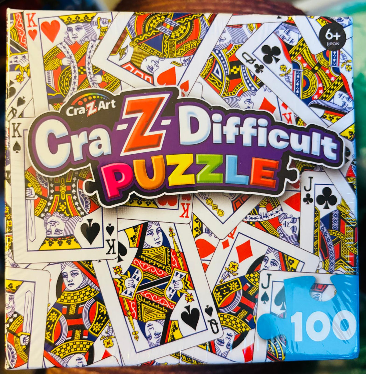 Cra-Z-Art Cra-Z-Difficult House of Cards 100 Piece Jigsaw Puzzle