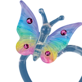 Butterfly Nature’s Beauty Figurine Handcrafted Glass Heart Sculpture with Crystals Romantic Home Decor Gift