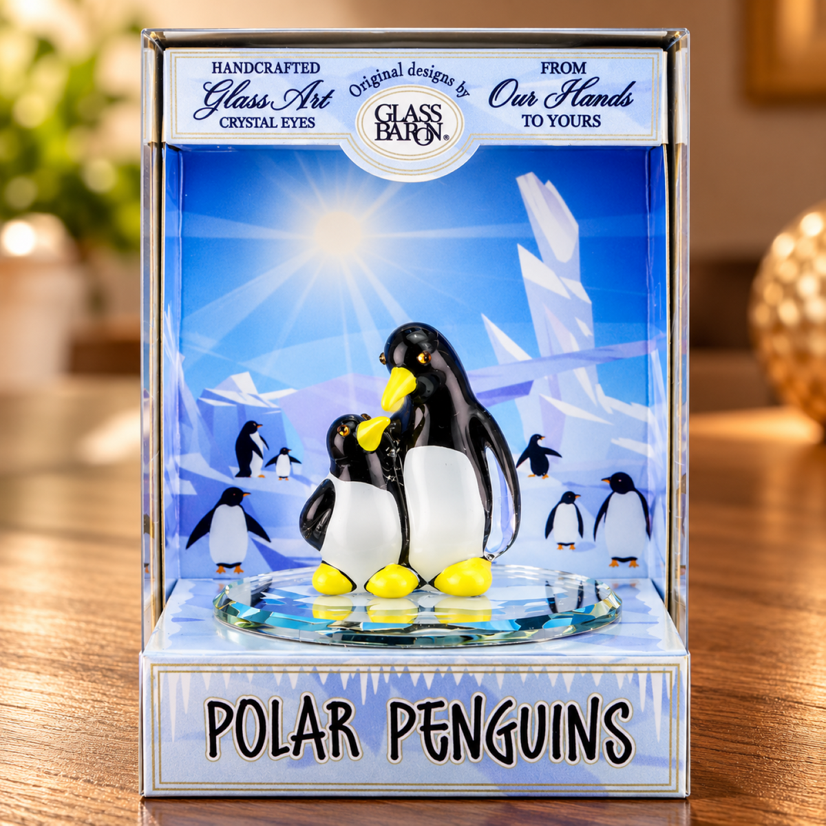 Glass Baron Polar Penguins
