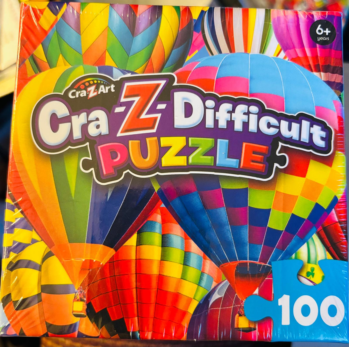 Cra-Z-Art Cra-Z-Difficult Hot Air Balloons 100 Piece Jigsaw Puzzle
