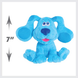 Blue's Clues & You! 7 Inch Beanbag Plush Blue, Stuffed Animals, Dog