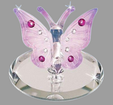 Violet Butterfly Figurine Home Décor Gifts