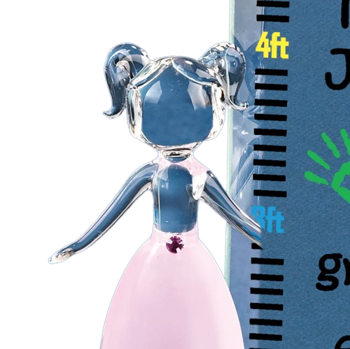 Glass Daughter Growth Chart Collectible Figurine