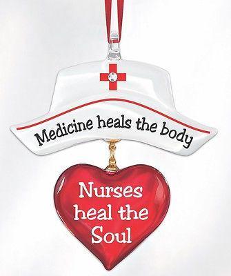 Nurse Ornament, Glass Christmas Ornament, Nurse Graduation Ornament, Handmade Graduation Gift, Christmas Gift for Nurse, Home Decor