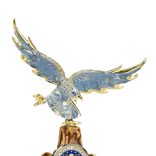 Glass Baron US Air Force Eagle Collectible Figurine