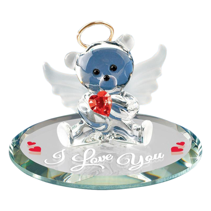 Angel Bear Figurine, Handcrafted Angel, Home Decoration, Gift for Women