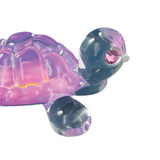 Pink Turtle Figurine, Handmade Glass Turtle, Home Decor, Holiday Gift for Ideas, Gift for Her, Mom, Women