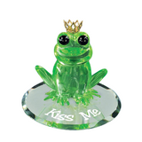 Frog Figurine, Handcrafted Miniature Frog, Frog Animal Statue, Gift for Frog Lovers, Home Decorations