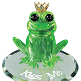 Frog Figurine, Handcrafted Miniature Frog, Frog Animal Statue, Gift for Frog Lovers, Home Decorations