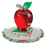 A+ Teacher Glass Figurine – Handcrafted Gift for Teachers